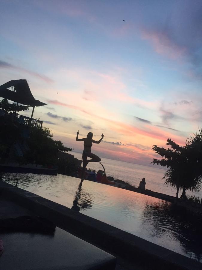 Dodol Lembongan Cliff Sunset Hotel Bagian luar foto