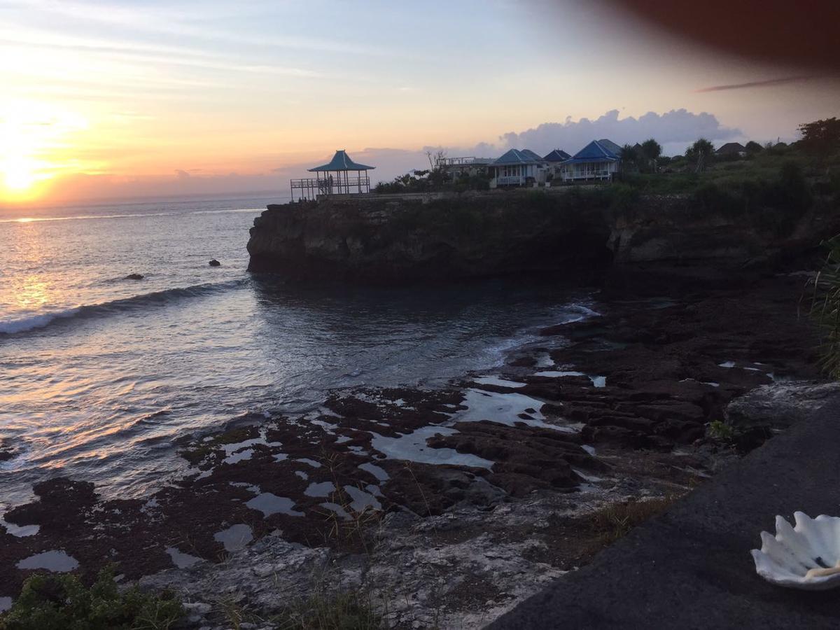 Dodol Lembongan Cliff Sunset Hotel Bagian luar foto