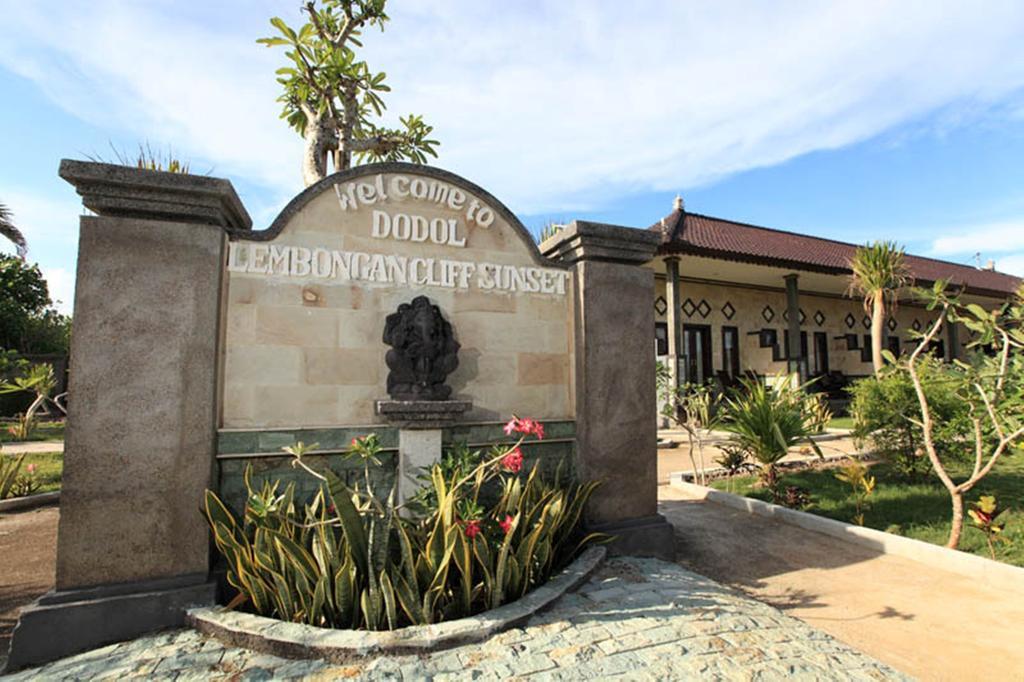 Dodol Lembongan Cliff Sunset Hotel Bagian luar foto